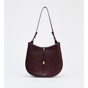 Zara Burgundy Bucket Bag
